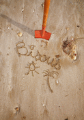 Baisers ensoleill&eacute;s sur la plage